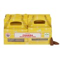 Box of 6 Chakra Backflow Dhoop Cones by Satya