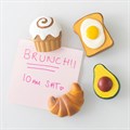 Brunch Club Fridge Magnet Set