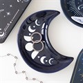 Blue Moon Phase Crescent Moon Trinket Dish