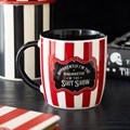 Red Striped Ringmaster Mug