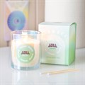Aura Energy Lotus Mint Tea Iridescent Candle