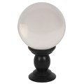 Large Clear Crystal Ball on Stand