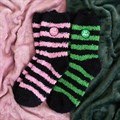 Set of 2 Good Witch and Bad Witch Fluffy Socks