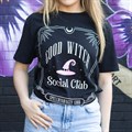 Pink Good Witch Social Club Unisex T-shirt Size XXL