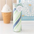 Candy Stripe Peppermint Tube Candle