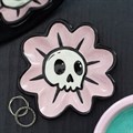 Flower Skull Trinket Dish