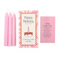 Set of 3 Happy Birthday Candles in a Box