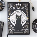 Black Cat Magick Book of Spells A5 Notebook with Pen