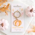 Pretty Pumpkin Keyring