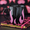 Pink Flame Mug