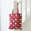 Sacred Heart Print Tote Bag
