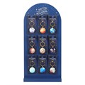 Set of 36 Solar System Keyrings on Display