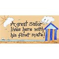 A Great Sailor Lives Here