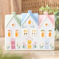 Pastel House Incense Cone Burner and Tealight Holder