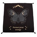 72cm Black Moth Altar Cloth