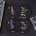Poisonous Plants Coaster Set