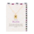 Lucky Beetle Necklace Card