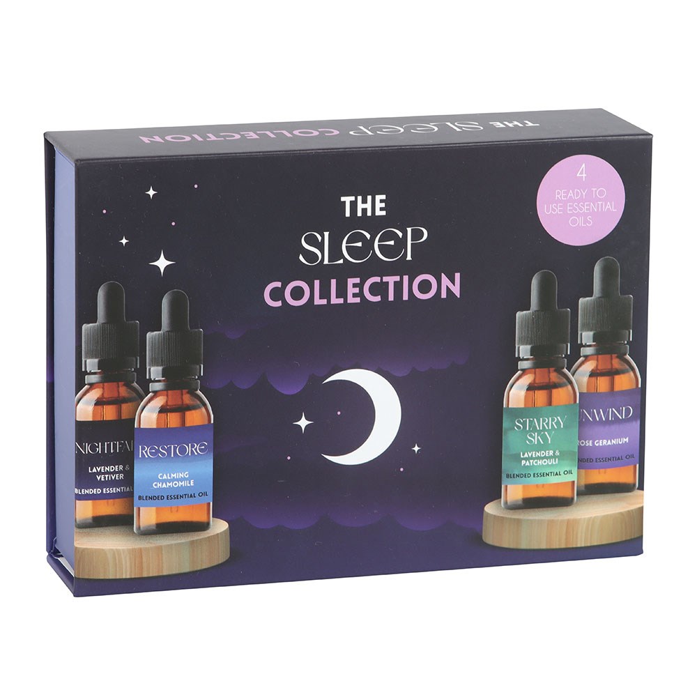 Blended Essential Oil Set for Sleep and Relaxation