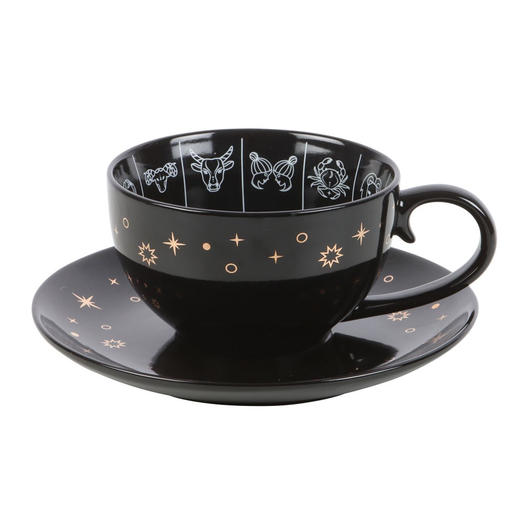 Astrology Teacup with Zodiac Signs - 500ml Celestial Mug