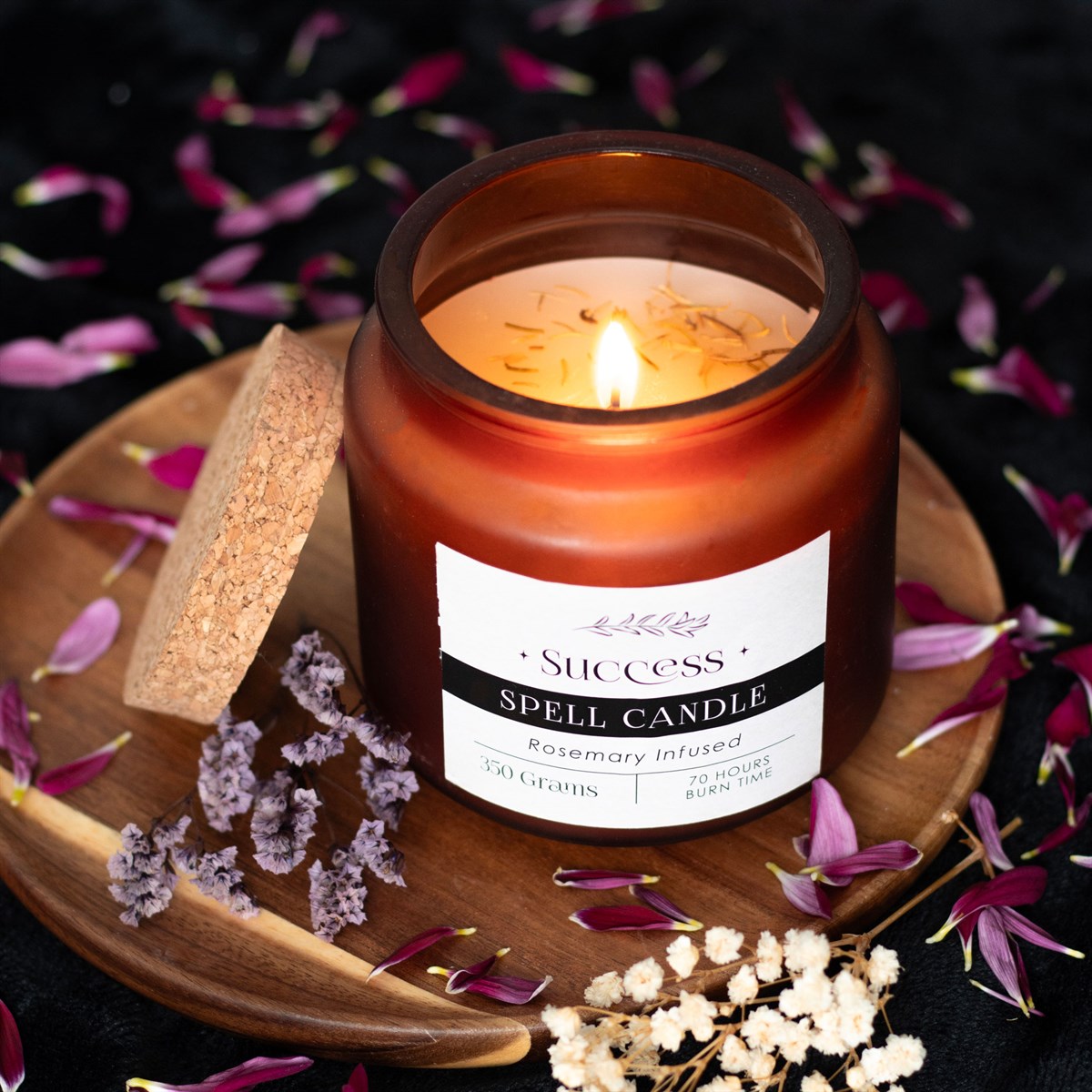Rosemary Infused Success Spell Candle Something Different Wholesale