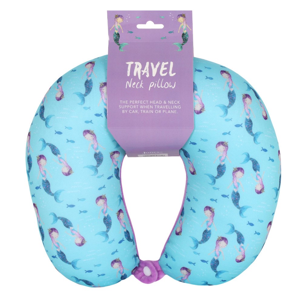 Mermaid Magic Travel Neck Pillow Wholesale Mermaid Tail Travel Neck Pillow