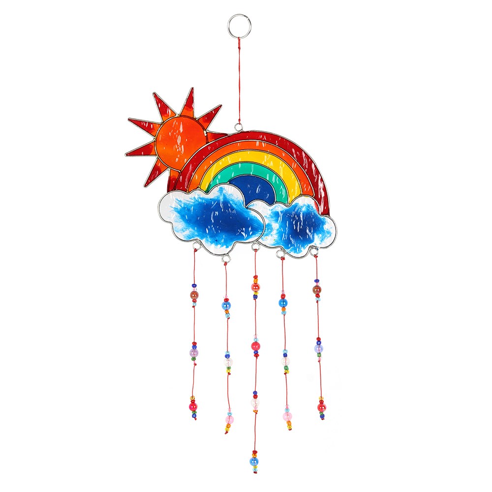 35cm Sun and Rainbow Suncatcher Something Different Wholesale