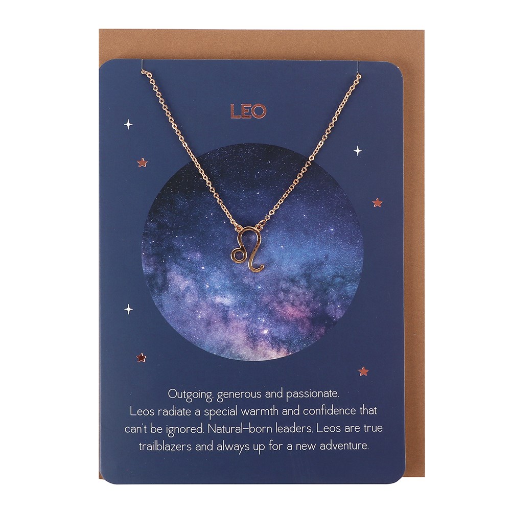 PD PAOLA ZODIAC LEO NECKLACE GOLD Silver 925 - Michalopoulos Jewellery