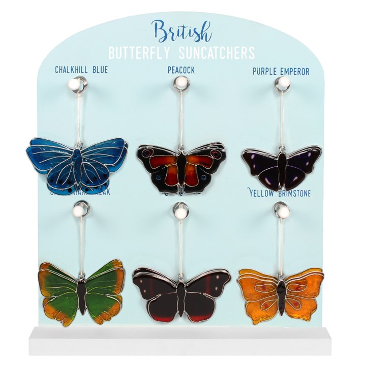 British Butterfly Mini Suncatcher